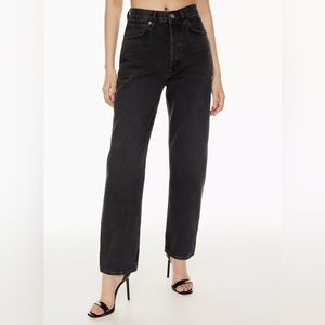 AGOLDE 90s jean - washed black